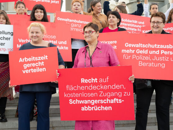 Bild: Fortschrittliche Frauenpolitik gibt es nur mit der Sozialdemokratie.