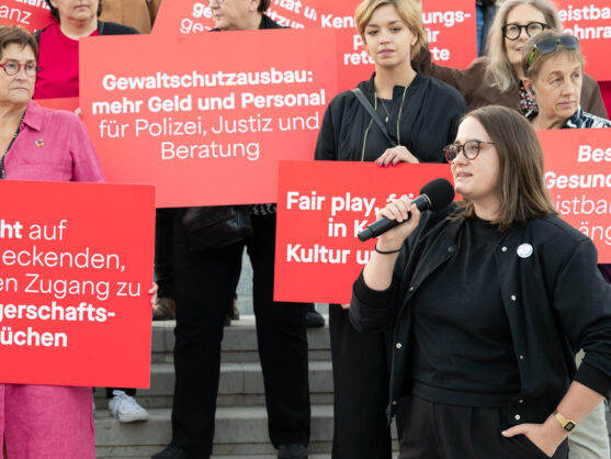 Bild: Fortschrittliche Frauenpolitik gibt es nur mit der Sozialdemokratie.