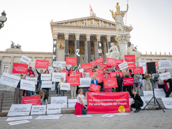 Bild: Fortschrittliche Frauenpolitik gibt es nur mit der Sozialdemokratie.